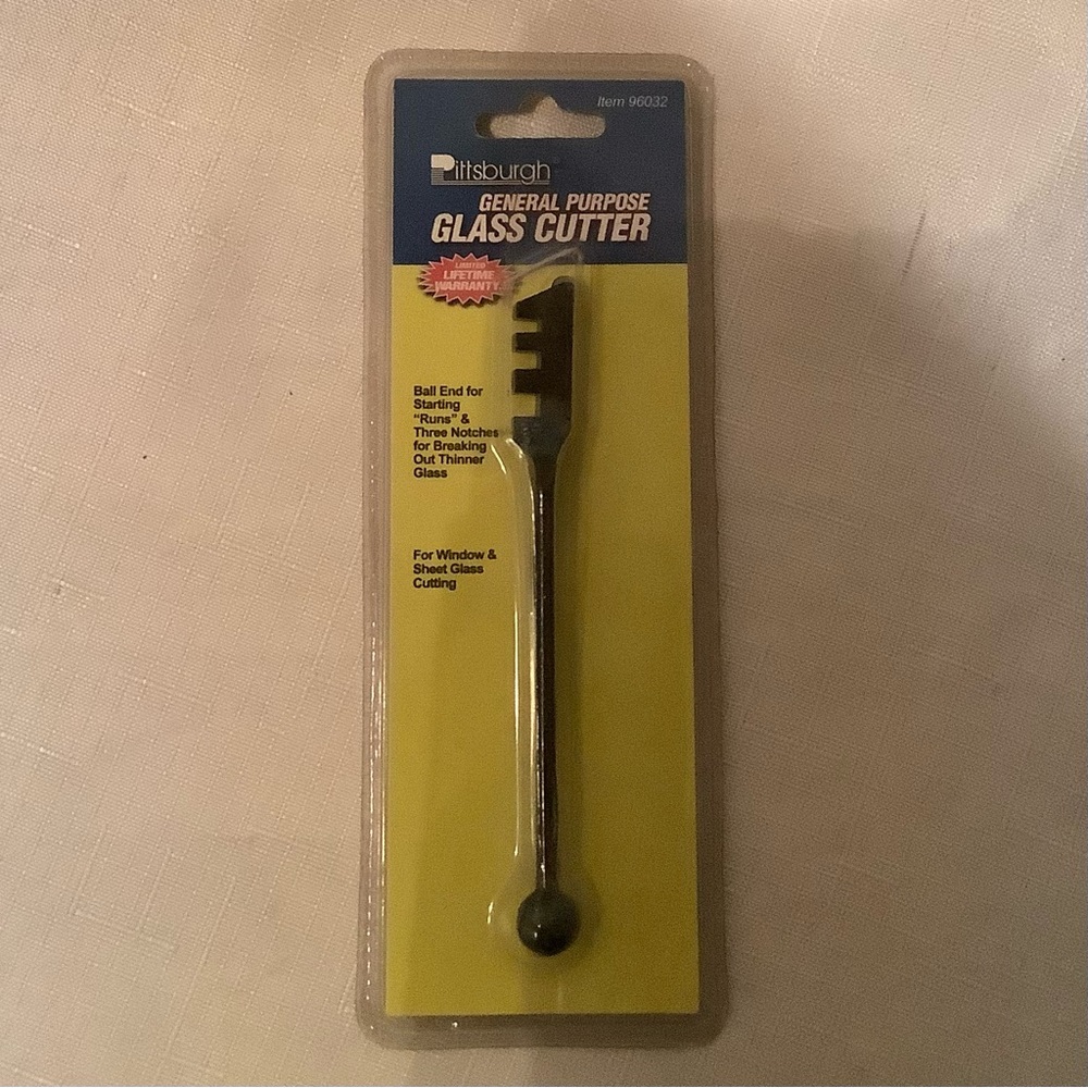 New Pittsburgh General Purpose Glass Cutter